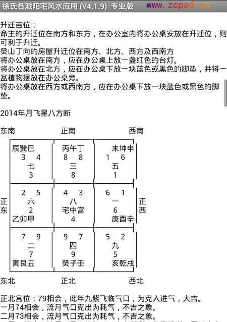 玄空飞星八方断